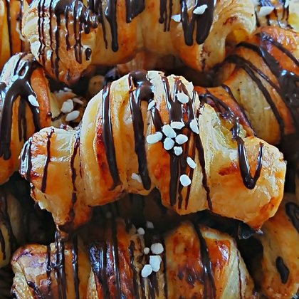 Radziņi ar banānu un šokolādi