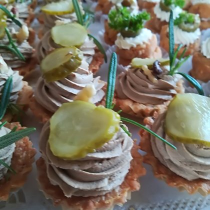 Siera groziņš ar aknu pastēti