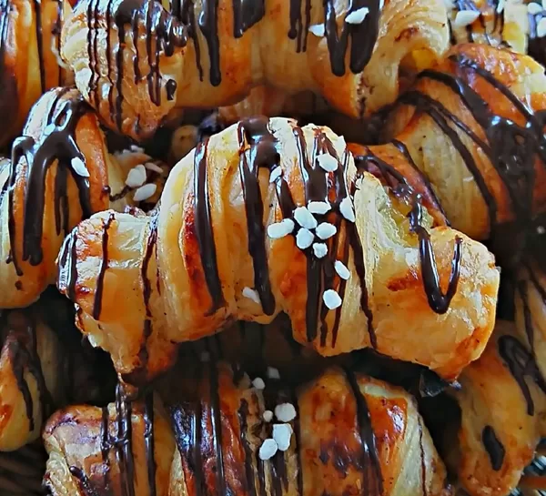 Radziņi ar banānu un šokolādi
